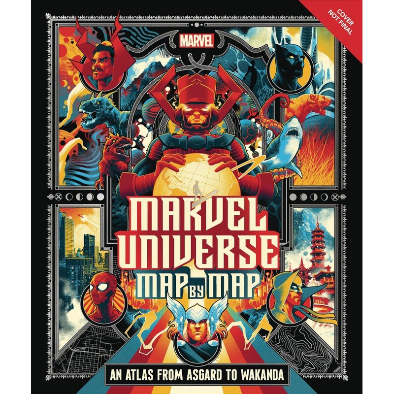 Marvel Universe Map By Map (Hardcover)