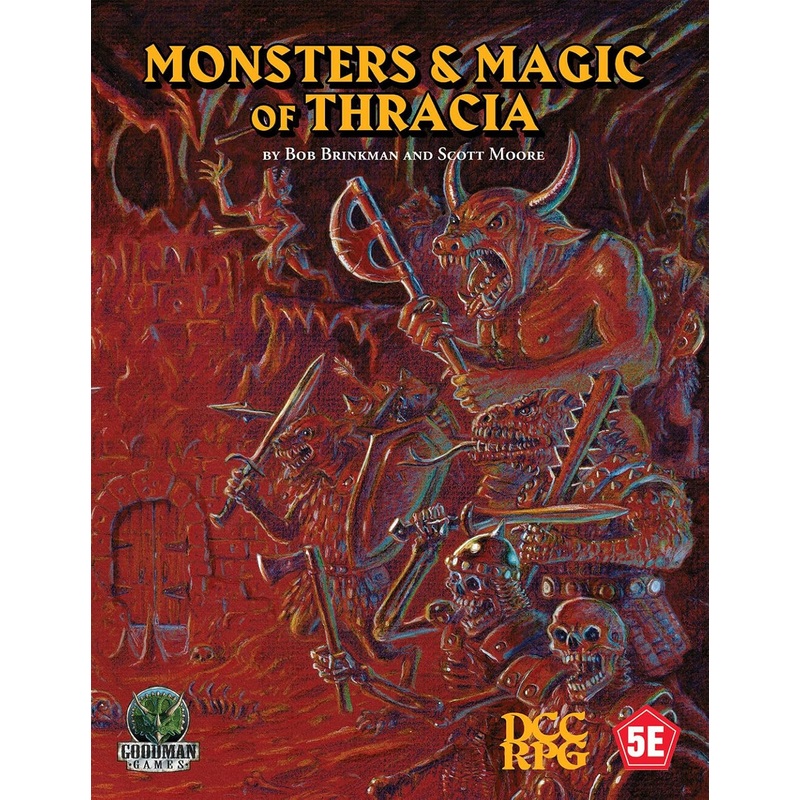 Monsters & Magic of Thracia (5E+DCC) (Dungeon Crawl Classics)
