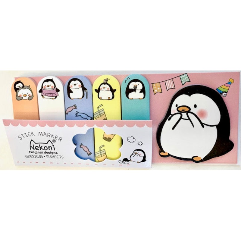 Penguin Sticky Note Tabs