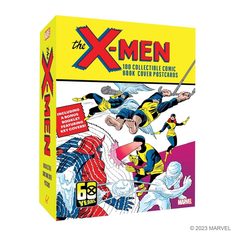 The X-Men: 100 Collectible Comic Book Cover Postcards