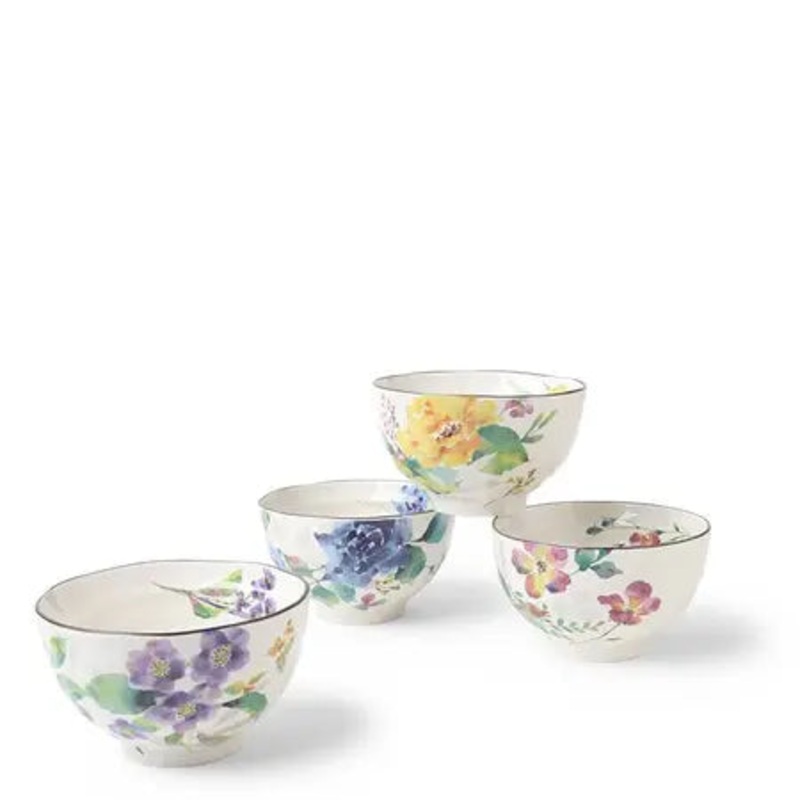 Floral Spring Rice Bowl Set