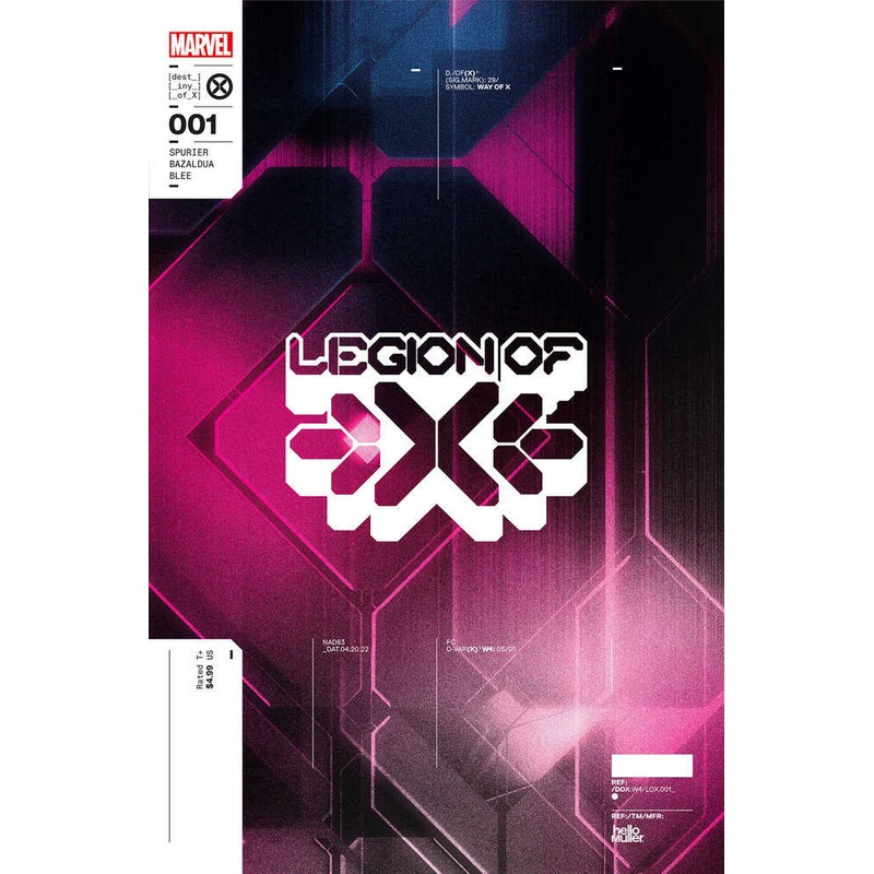 Legion Of X #1 Muller Design Variant