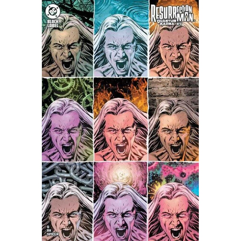 Resurrection Man Quantum Karma #4 (Of 6) Cover B Mike Perkins Card Stock Variant (Mature)