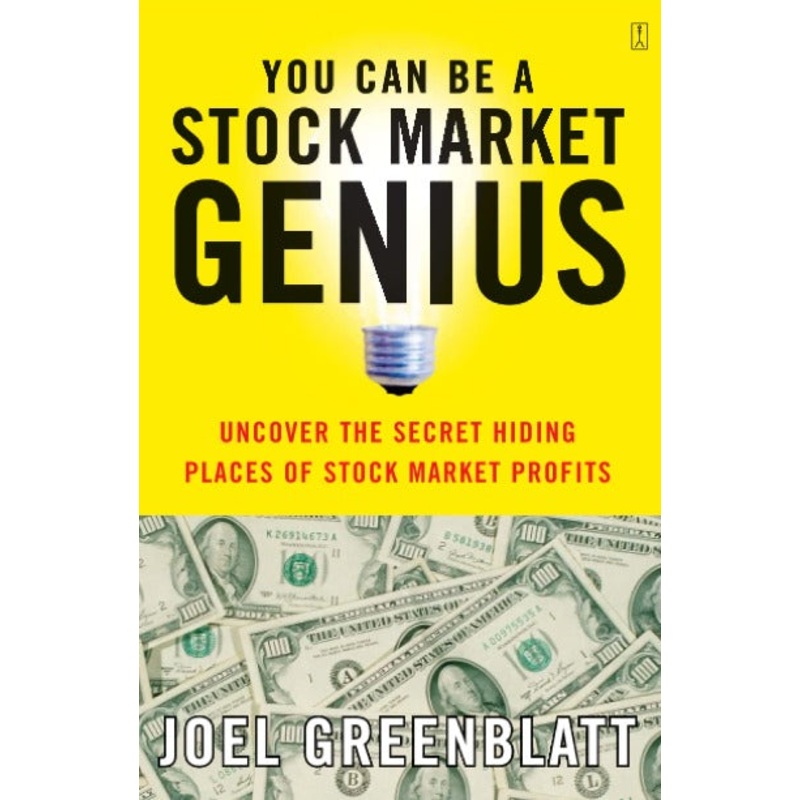 You Can Be a Stock Market Genius By Joel Greenblatt (Paperback)