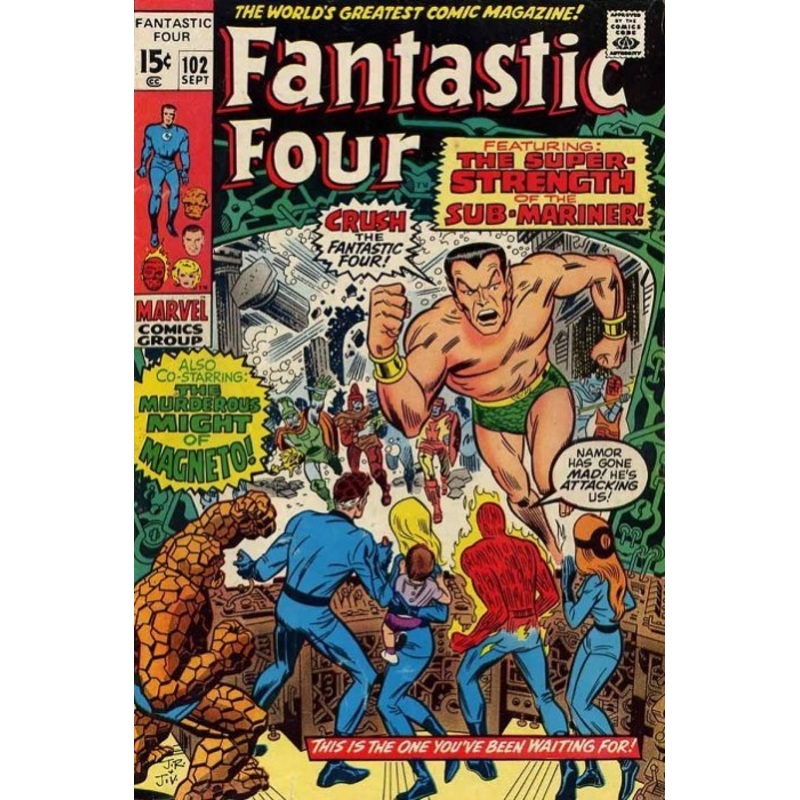 Fantastic Four (Vol. 1 1961-1996, 2003-2012, 2015, 2018) #102