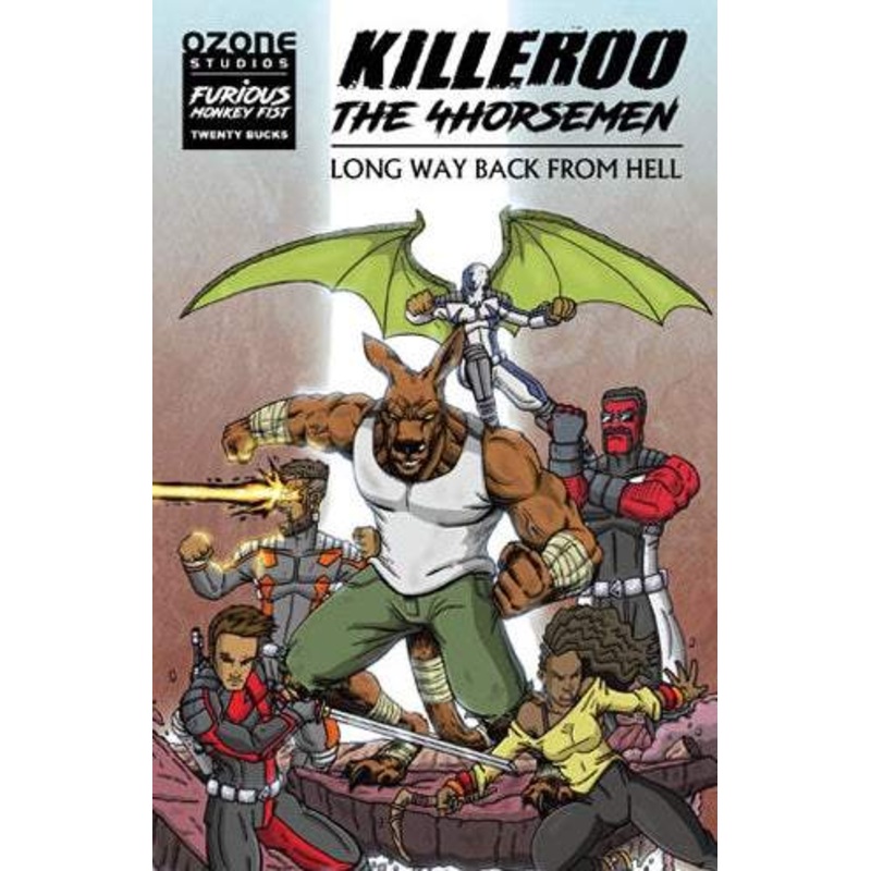 KILLEROO / THE 4HORSEMEN: Long Way back from Hell CVR A STUART BLACK