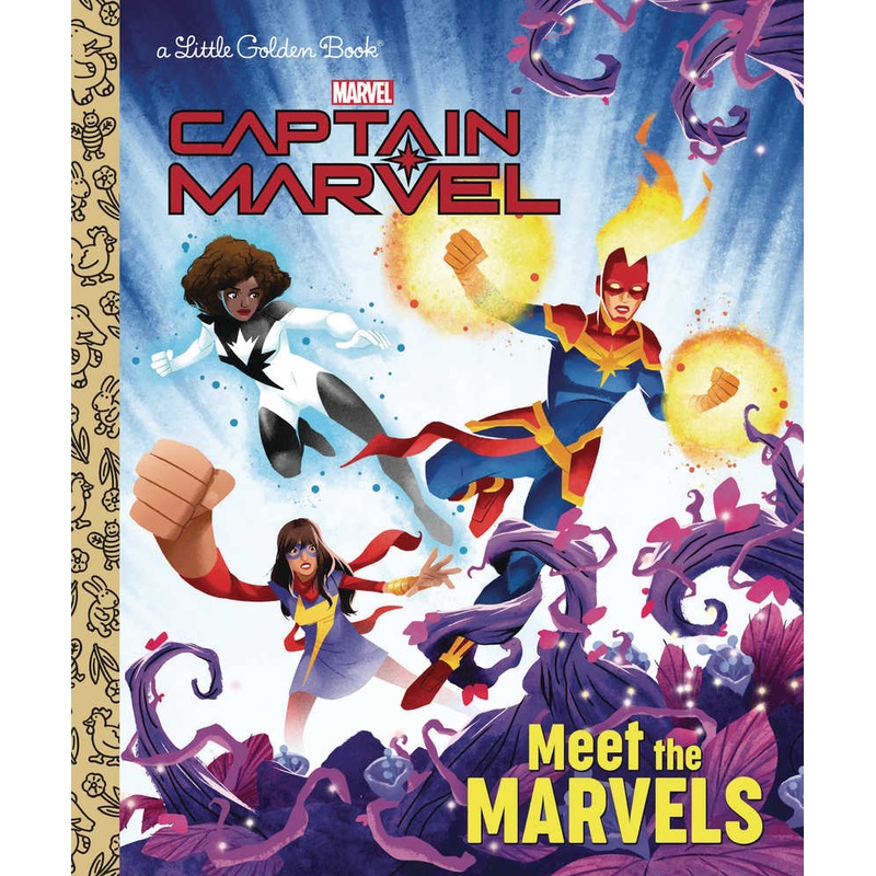 Marvel Meet The Marvels Little Golden Book