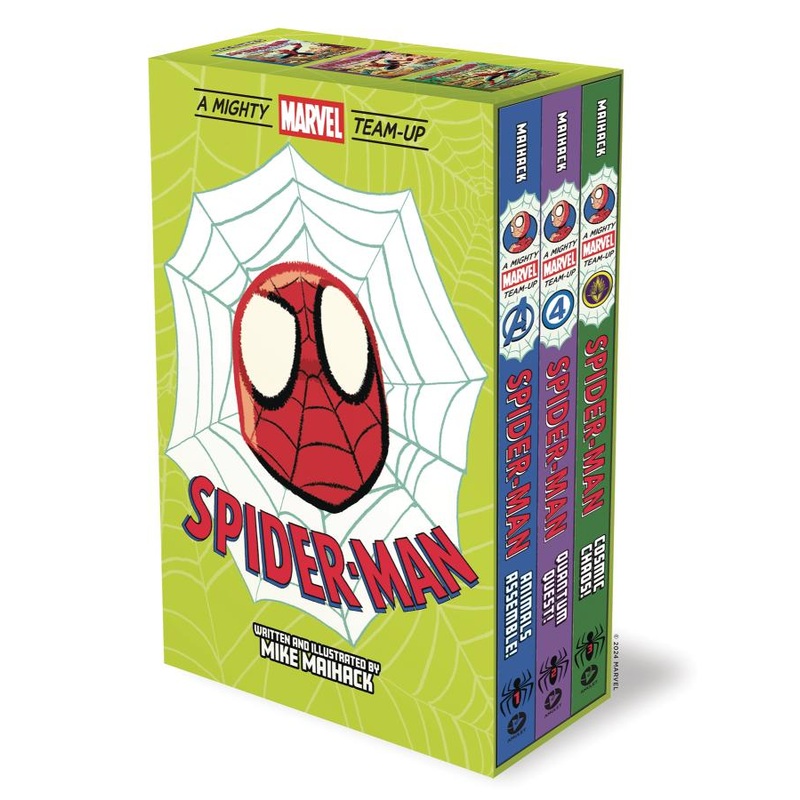 Spider-Man: A Mighty Marvel Team-Up 3-Book Box Set: Animals Assemble!, Quantum Quest!, Cosmic Chaos!