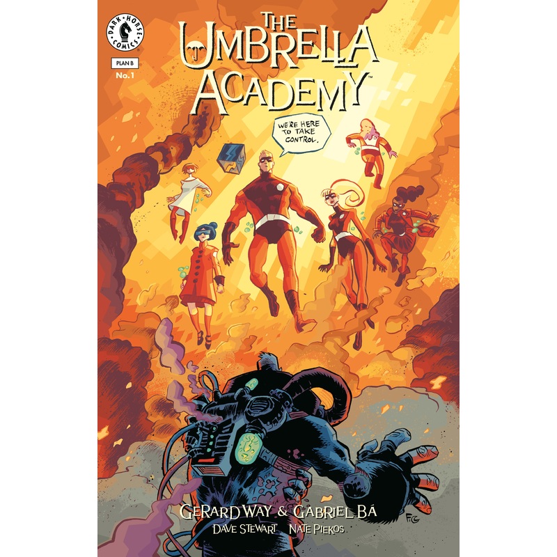 The Umbrella Academy: Plan B #1 (Cover B) (Fabio Moon)