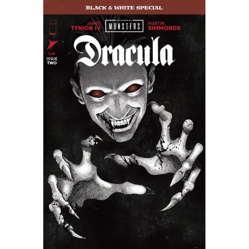 UNIVERSAL MONSTERS DRACULA BLACK & WHITE SPECIAL #2 (OF 2) CVR B ANWITA CITRIYA VAR (26 Nov Release)