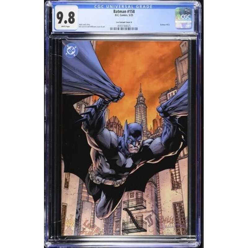 Batman #158 Lee 1:100 Ratio Variant Cover CGC 9.8