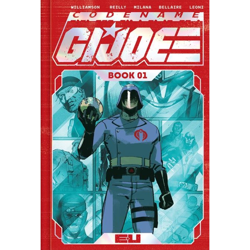 Codename G.I. Joe Deluxe Edition HC Book 01 Direct Market Exclusive Andrea Milana & Annalisa Leoni Spot Foil Cover