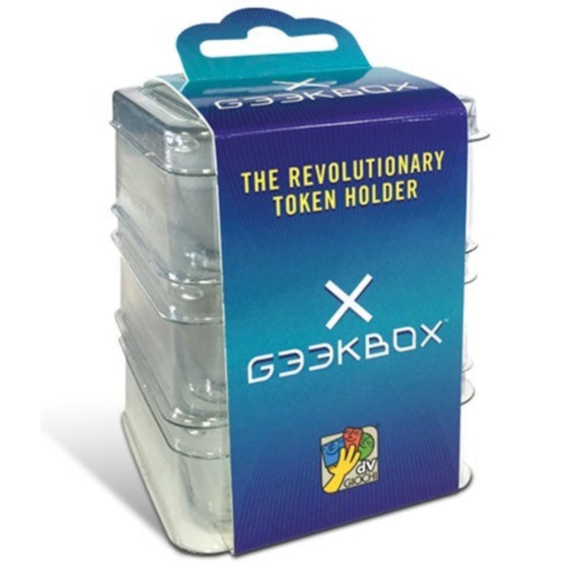 Geekbox: Clear Plastic Token Storage Box w/Lid (3)