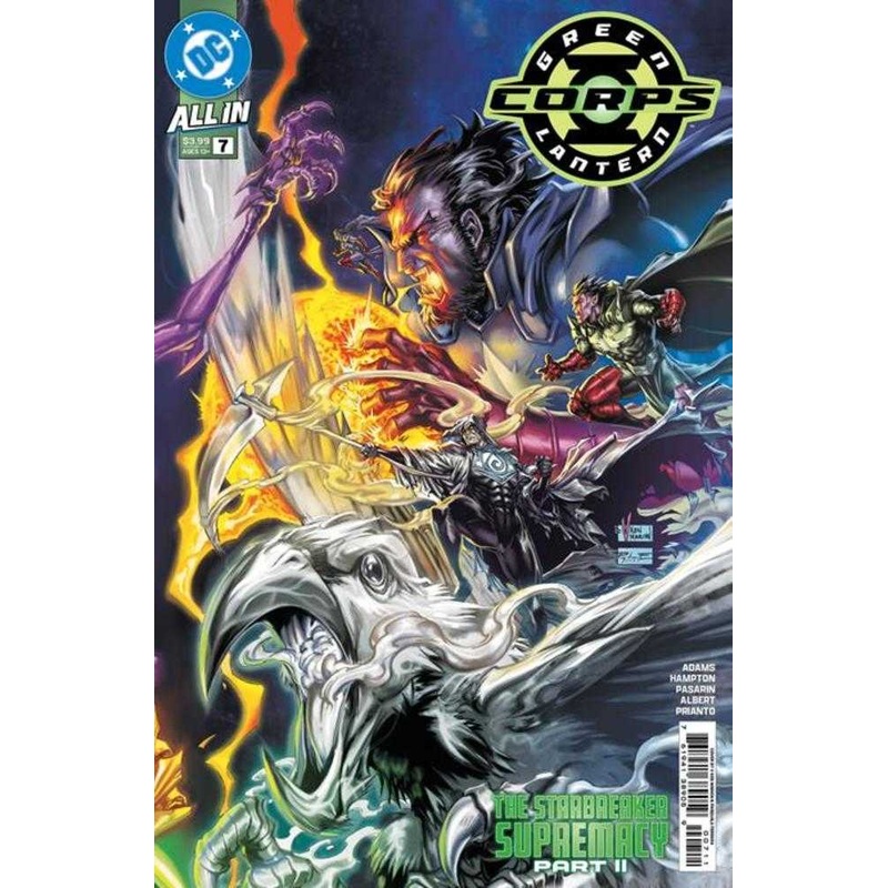 Green Lantern Corps #7 Cover A V Ken Marion Connecting (Starbreaker Supremacy)
