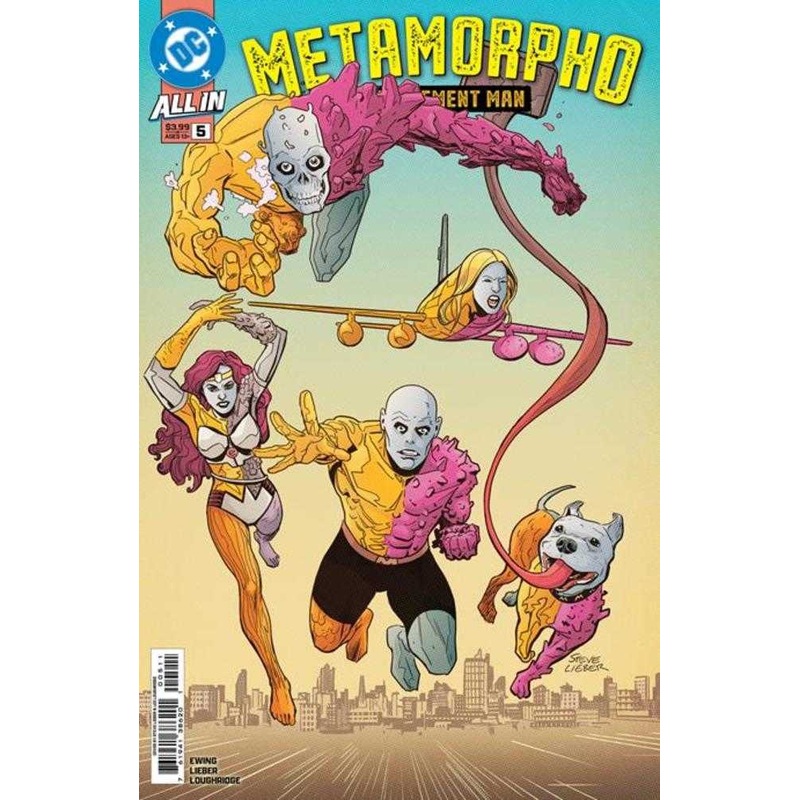 Metamorpho The Element Man #5 Cover A Steve Lieber