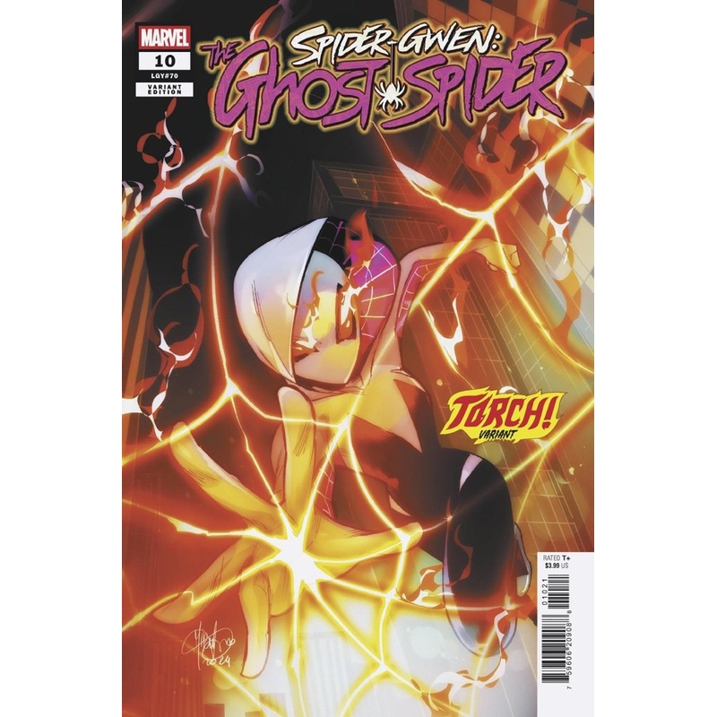 Spider-Gwen: The Ghost-Spider #10 Mirka Andolfo Torch! Variant