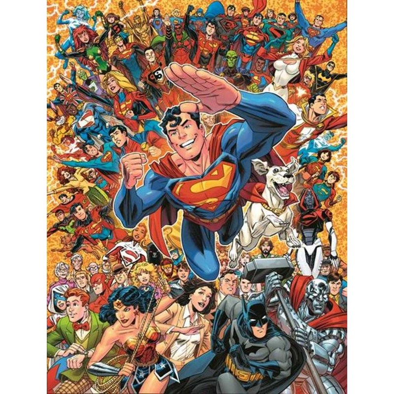 Superman Treasury 2025 Hero For All #1 (One Shot) Cover C Scott Koblish Wraparound Variant *huge treasury oversize format*