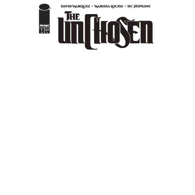 Unchosen #1 (Of 4) Cover E Blank Sketch Variant