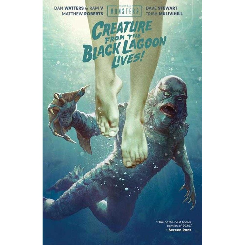 Universal Monsters Creature From The Black Lagoon Lives Hardcover Direct Market Exclusive Joshua Middleton Cover