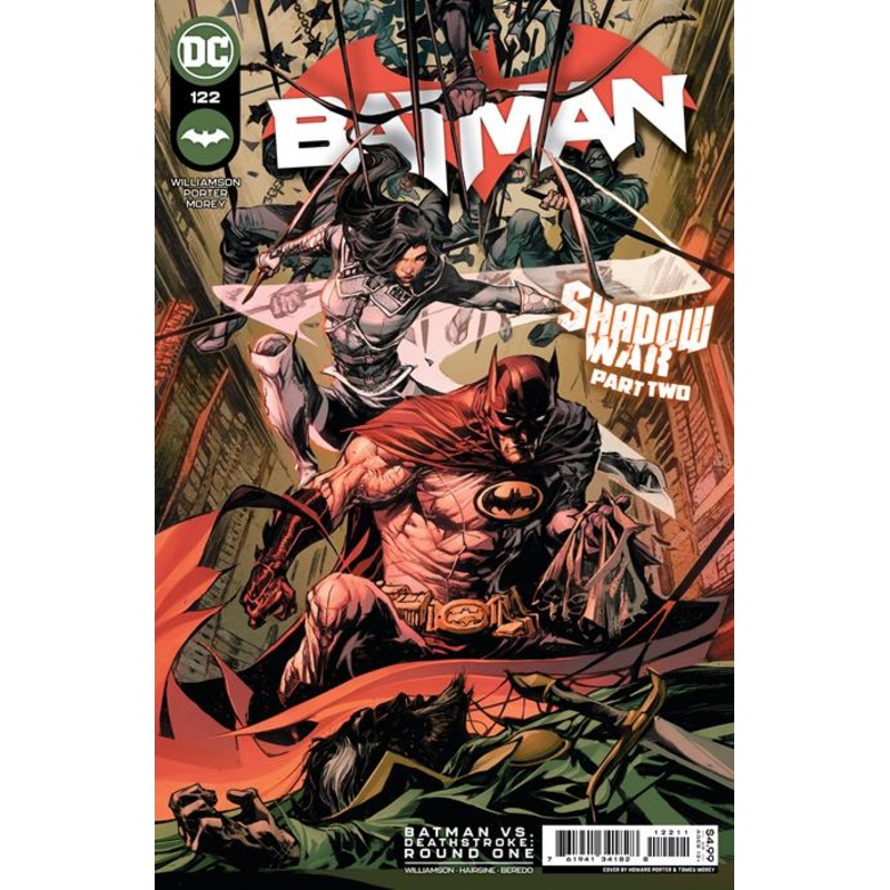 BATMAN (2016) #122 CVR A HOWARD PORTER (SHADOW WAR)