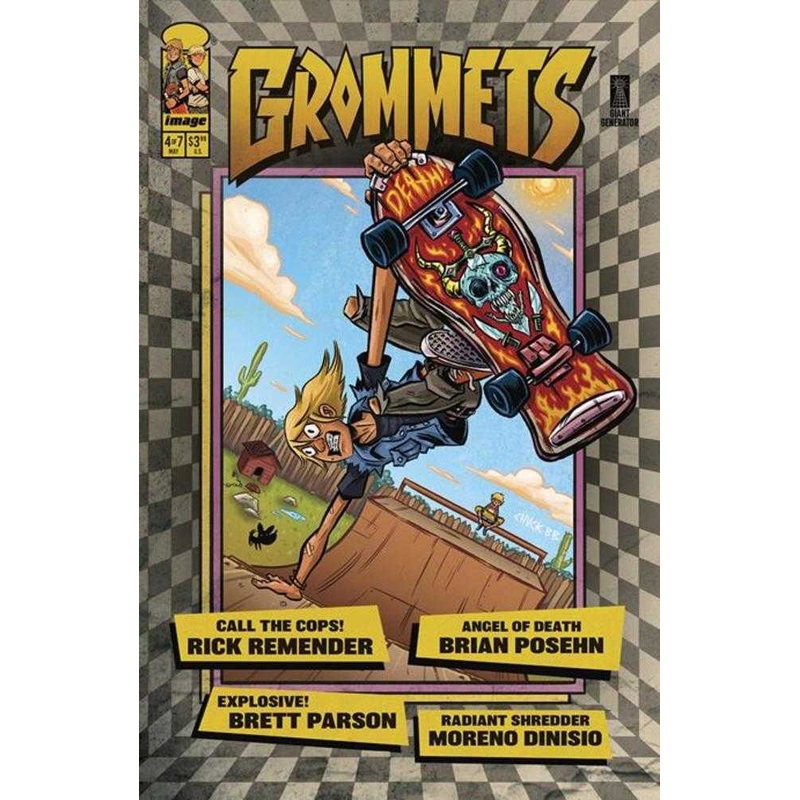 Grommets #4 (Of 7) Cover B 1 in 10 Chuck Bb Variant