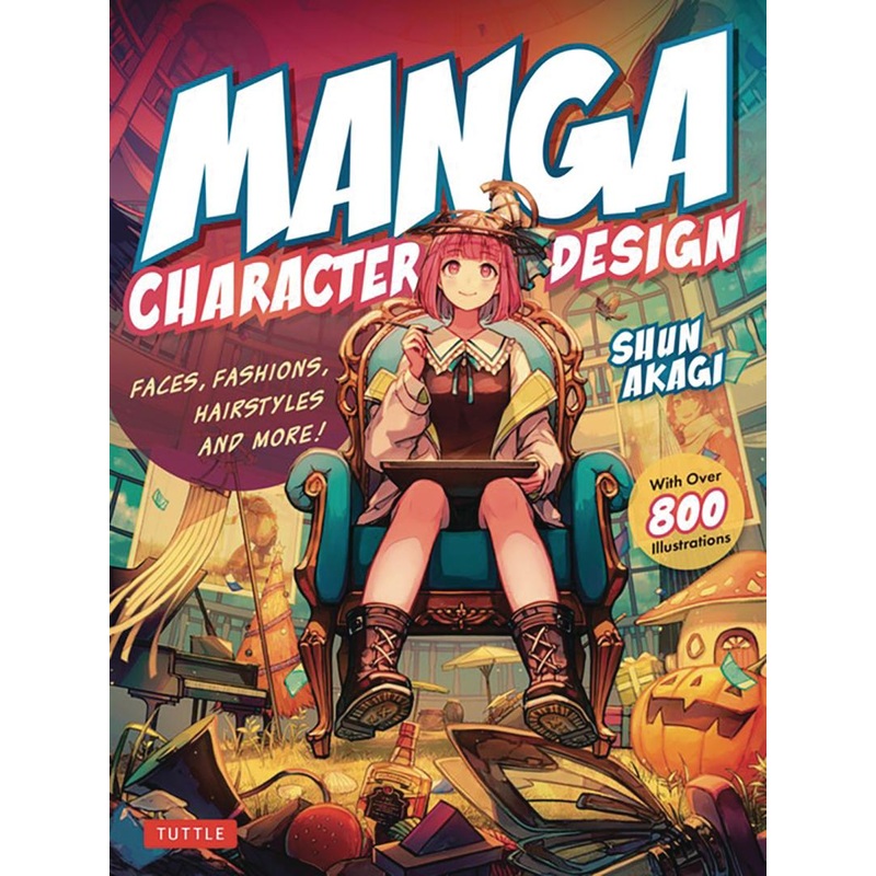Manga Character Design: Faces, Fashions, Hairstyles and More!