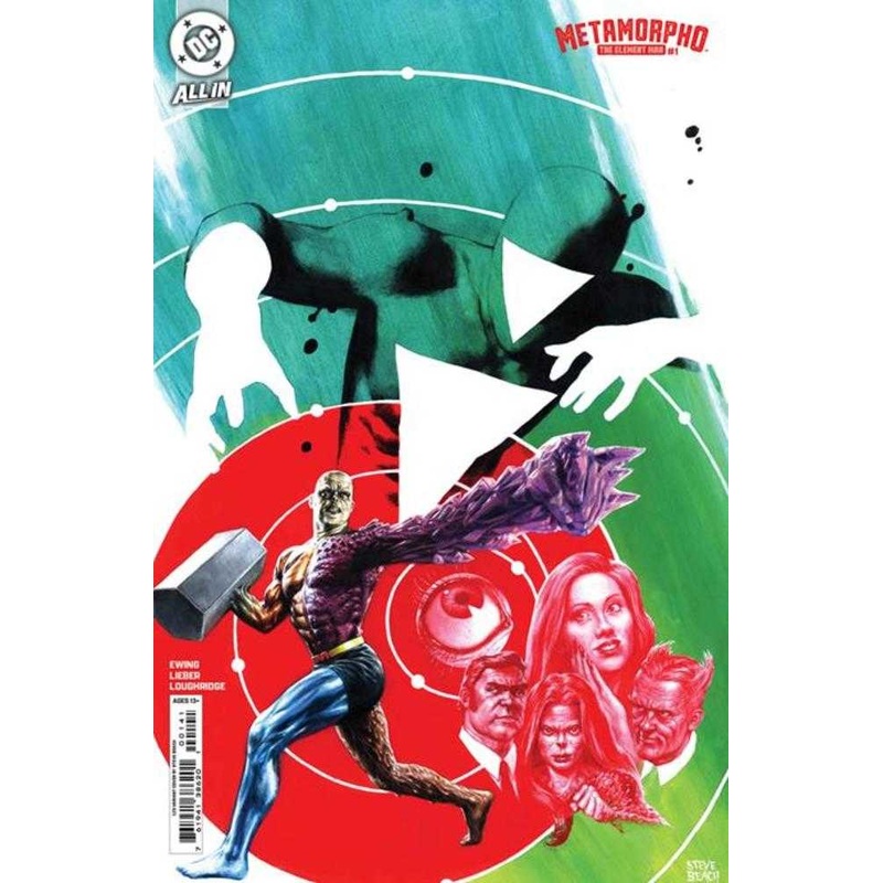 Metamorpho The Element Man #1 Cover D 1 in 25 Steve Beach Ratio Variant Card Stock