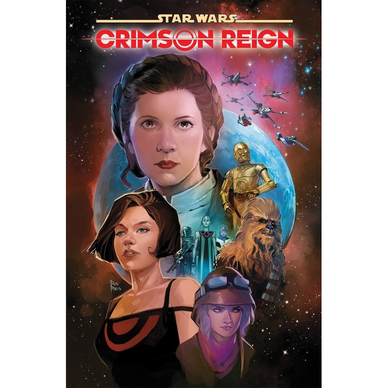 Star Wars: Crimson Reign Omnibus Rod Reis Cover HC [DM Only]
