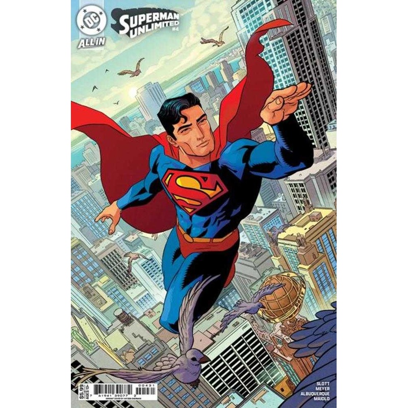 Superman Unlimited #4 Cover C Hayden Sherman Card Stock Variant