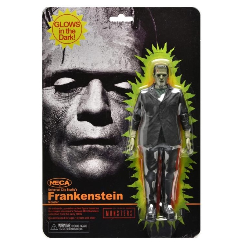 Universal Monsters Retro Glow-In-The-Dark Frankenstein's Monster NECA Figure