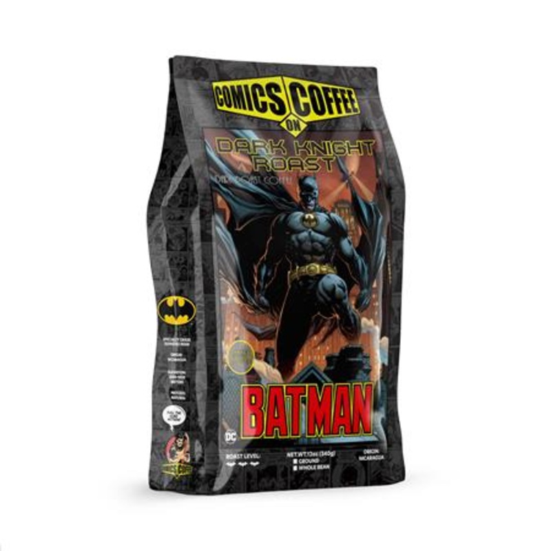 Comics On Coffee: Batman Dark Knight Roast 12oz Bag