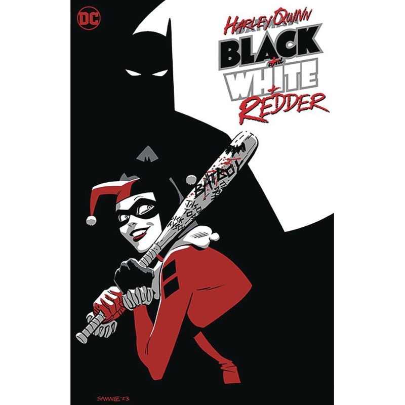 Harley Quinn: Black + White + Redder