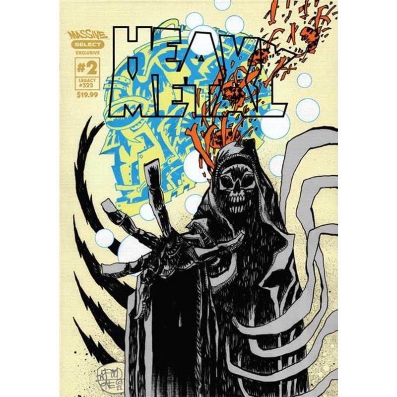 Heavy Metal Magazine #2 Cover D Jim Mahfood Massive Select Exclusive Variant (Mature)