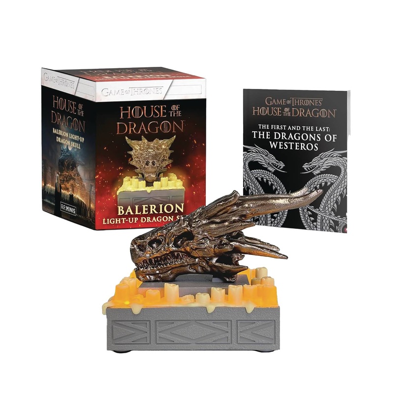 HOUSE OF THE DRAGON BALERION LIGHT-UP DRAGON SKULL KIT (08 Jan Release)