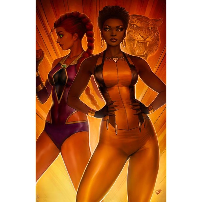 JUSTICE LEAGUE UNLIMITED #12 CVR B NATHAN SZERDY CARD STOCK VAR (DC K.O.) (22 Oct Release)