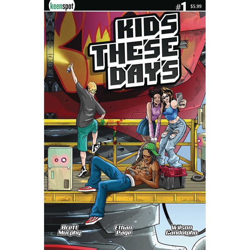 Kids These Days #1 Cover A Wilson Gandolpho