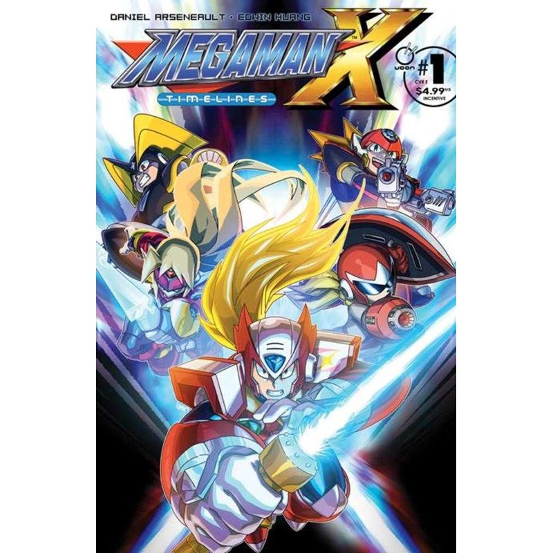 Mega Man X Timelines #1 (One Shot) Cover E Inc 1:5 Jeffrey Chamba Cruz Variant Previously Foc'D On 5/5/2025