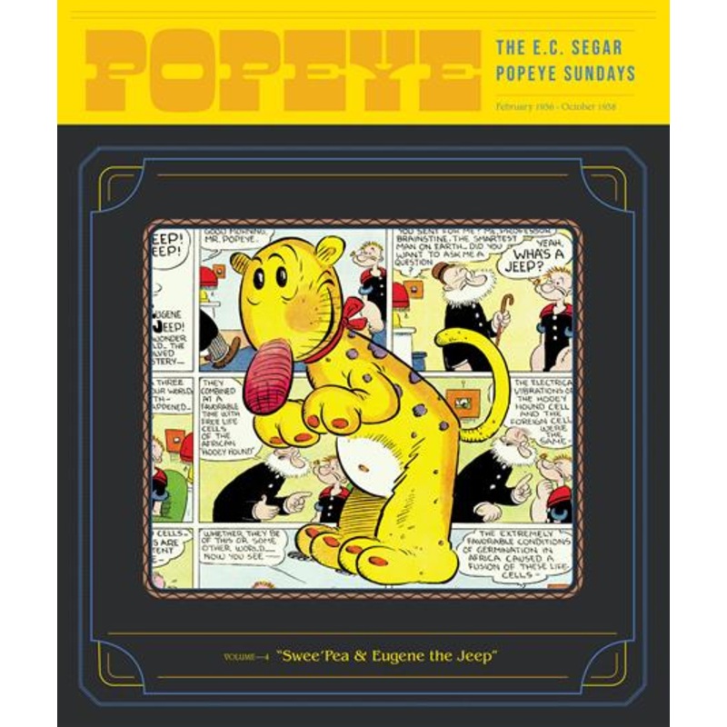 Popeye TP Vol 4 Sweepea & Eugene The Jeep (TP in HC slipcase)