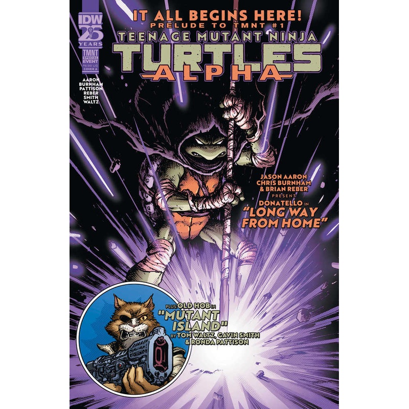 Teenage Mutant Ninja Turtles: Alpha Cover A (Burnham)
