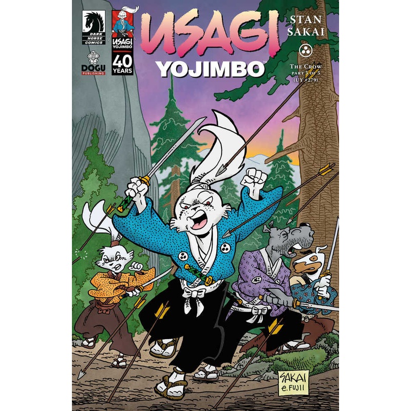 Usagi Yojimbo Crow #5 Cover A Sakai