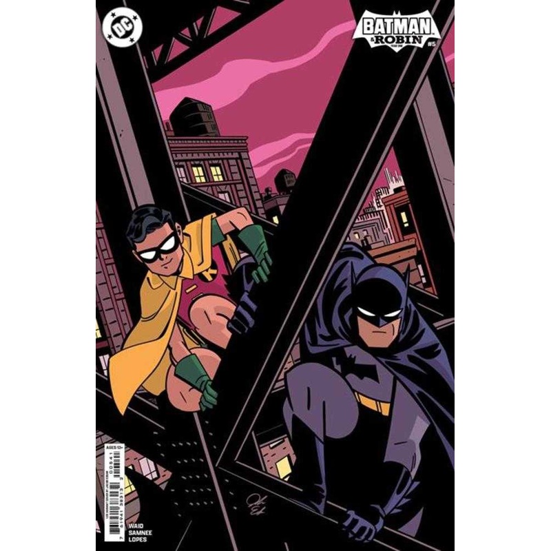 Batman & Robin Year One #5 (Of 12) Cover D 1 in 25 Jacob Edgar Card Stock Ratio Variant
