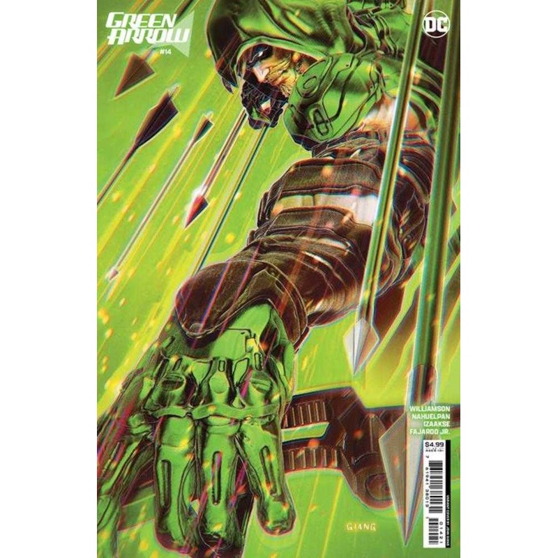 Green Arrow #14 Cover B John Giang Card Stock Variant (Absolute Power)