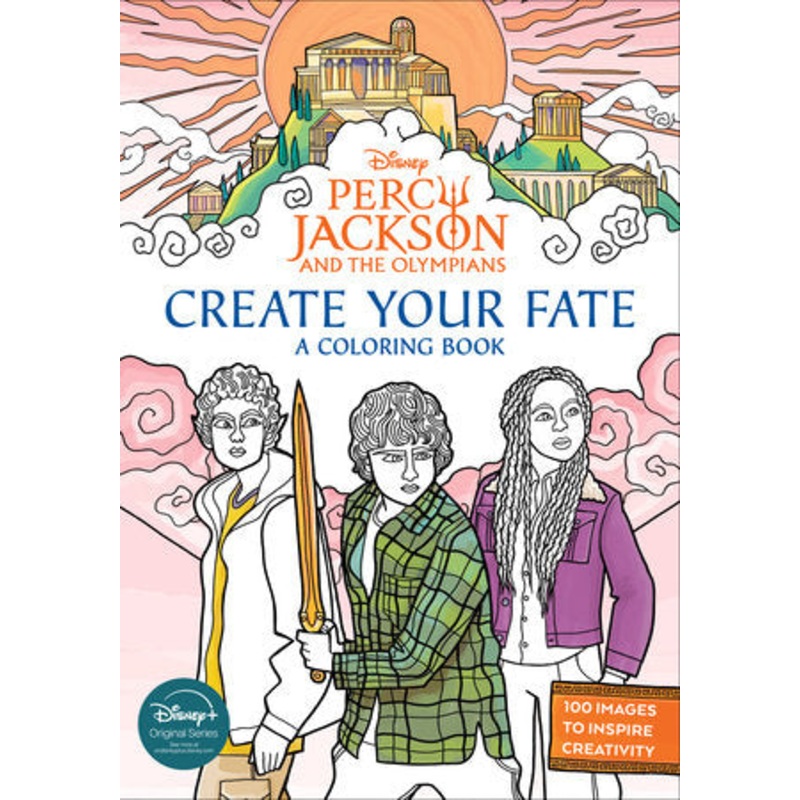 PERCY JACKSON AND THE OLYMPIANS: CREATE YOUR FATE: A COLORING BOOK TP (11 Nov Release)