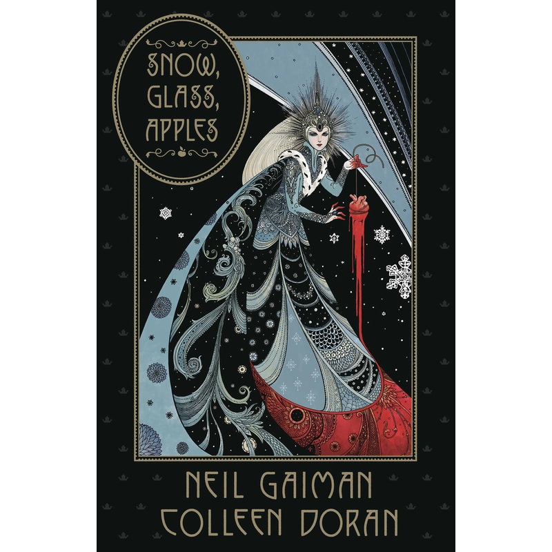 Snow Glass Apples HC