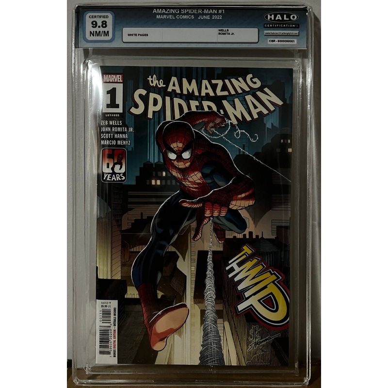 AMAZING SPIDER-MAN (2022) #1 *Halo Graded 9.8 NM/M (In-Stock)
