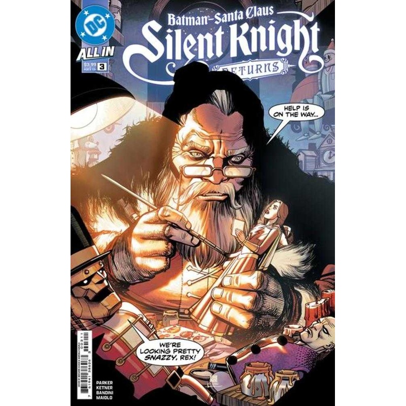 Batman Santa Claus Silent Knight Returns #3 (Of 5) Cover A Bernard Chang