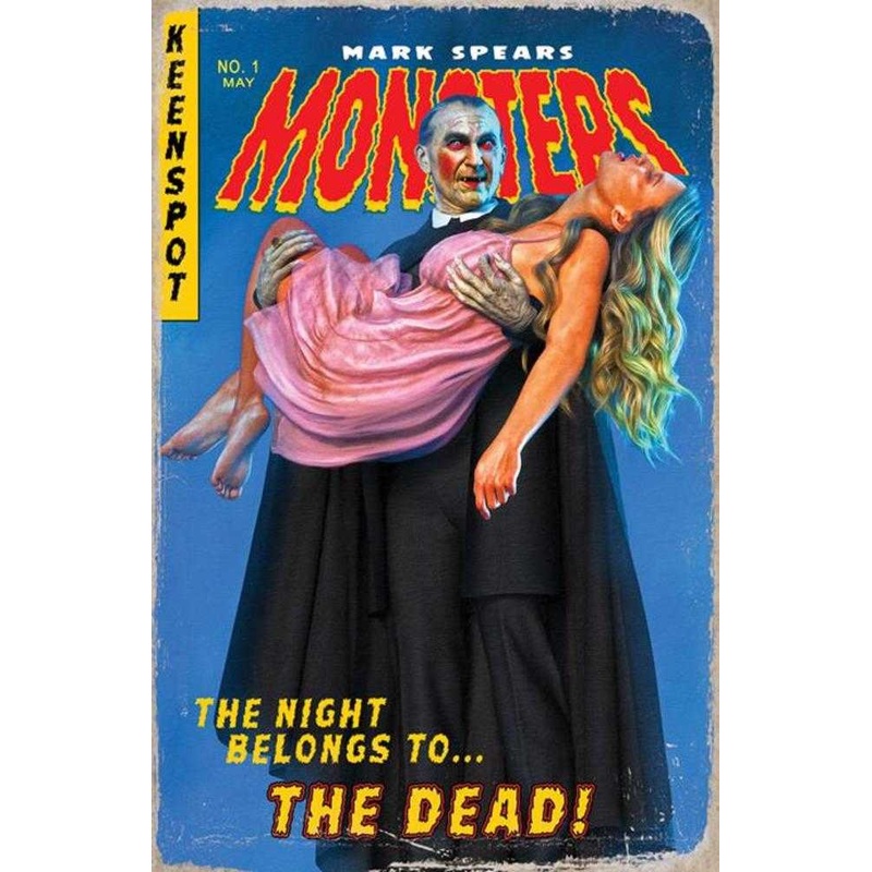 Mark Spears Monsters #1 5th Print Cover A Mark Spears Horror Of Dracula