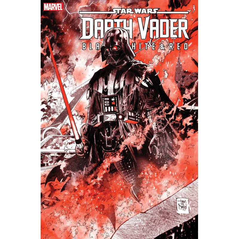 Star Wars Darth Vader Black White And Red #4 Daniel Variant