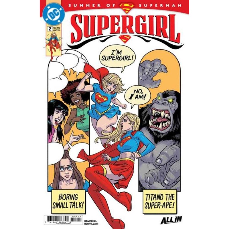 Supergirl #2 Cover A Sophie Campbell