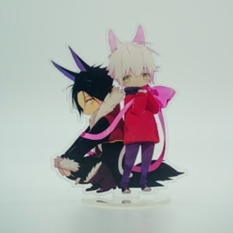 Wild Beast Forest House:  Ragnar & Yule Acrylic Stand